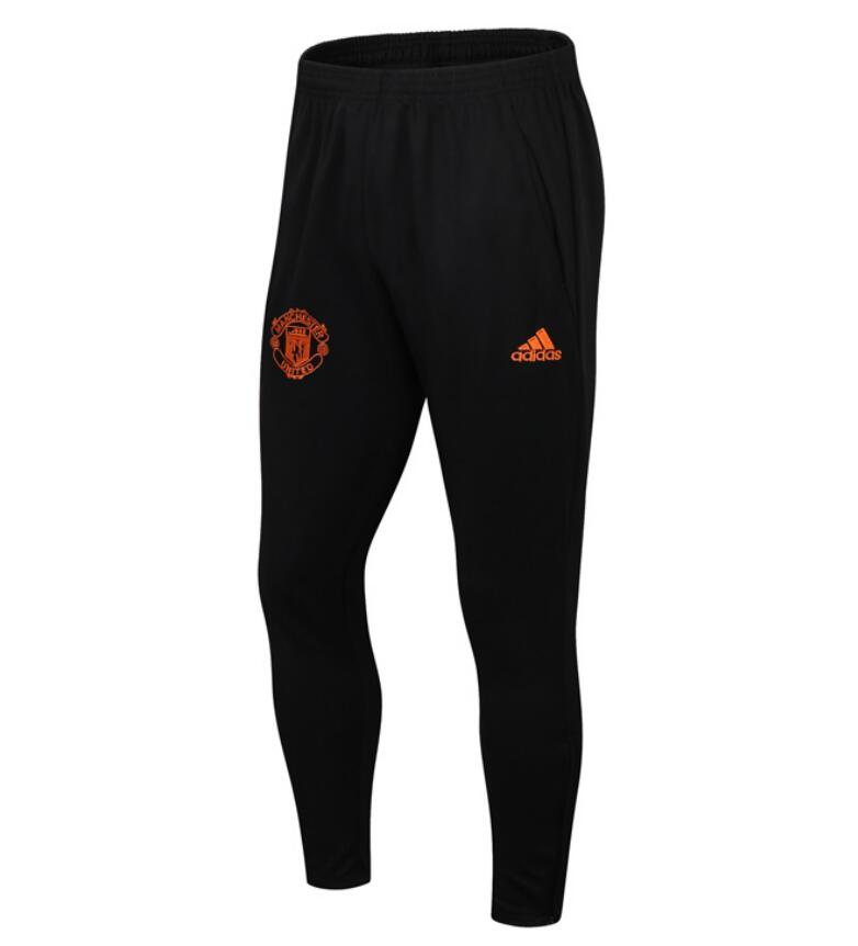 2021/22 Manchester United Black Training Trousers